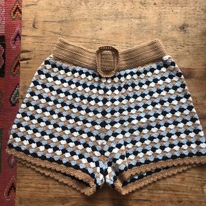 Zara Crochet Shorts